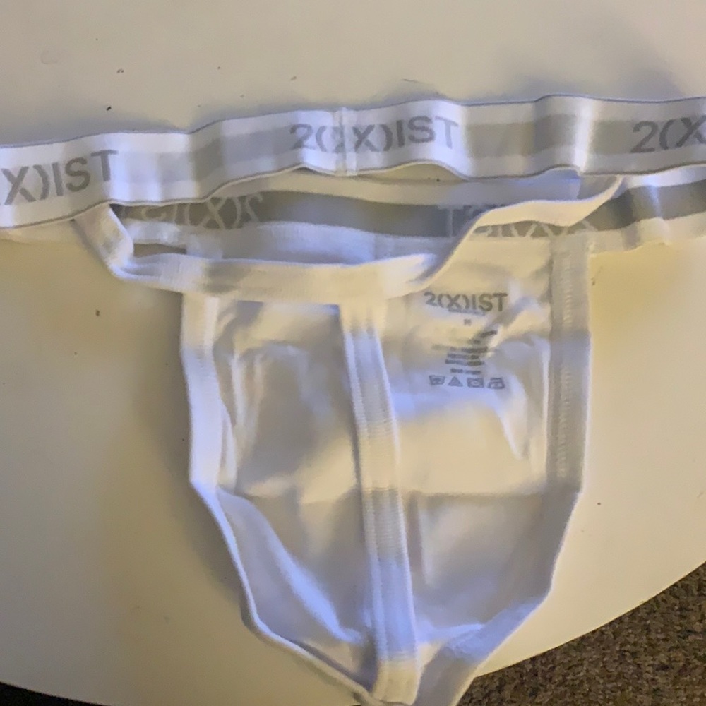 2xist y-back thong men’s size medium - white - Picture 2 of 8